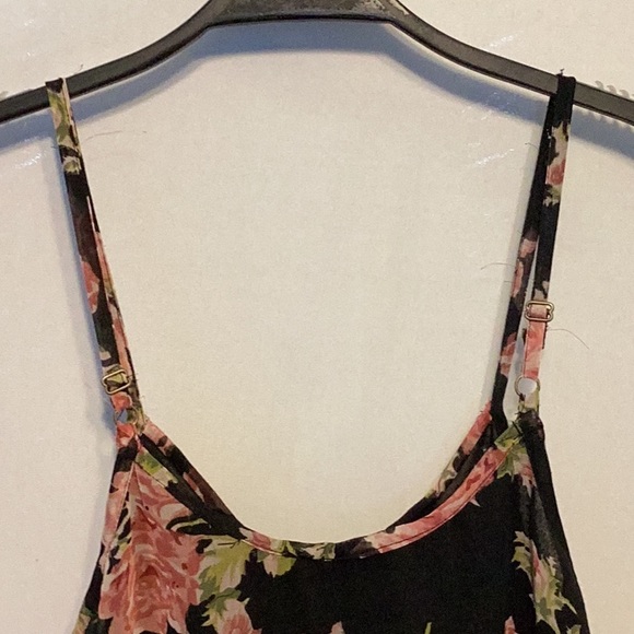 Forever 21 sheer floral mini dress size small - Picture 3 of 6